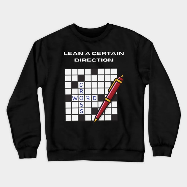 s on a shirt nyt crossword Crewneck Sweatshirt by Sudrajat Art